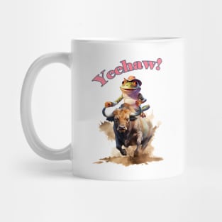 A Cowboy Frog Mug